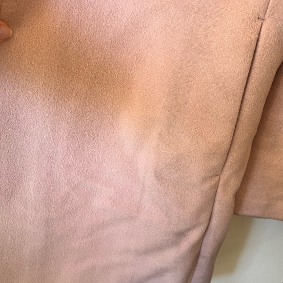 NWT Sam Edelman Shawl Collar Hooded Coat in Blush - Picture 6 of 16